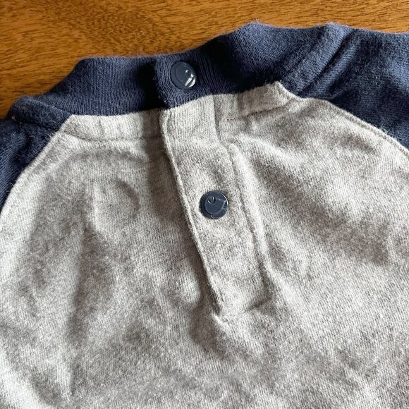 Carhartt "Mr. Fix It" baseball sleeves onesie 9m - Picture 6 of 7